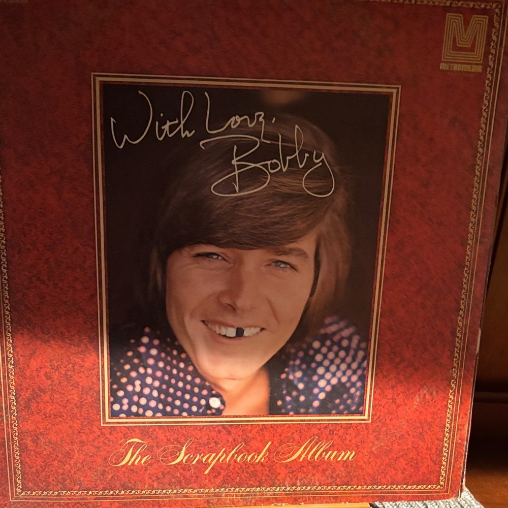 With Love, Bobby Scrapbook Album vinyl record